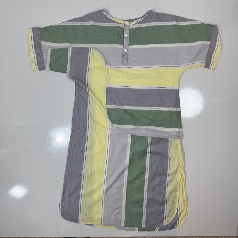 Cotton Heaven Striped‎ Tunic Dress 100% Cotton Size S